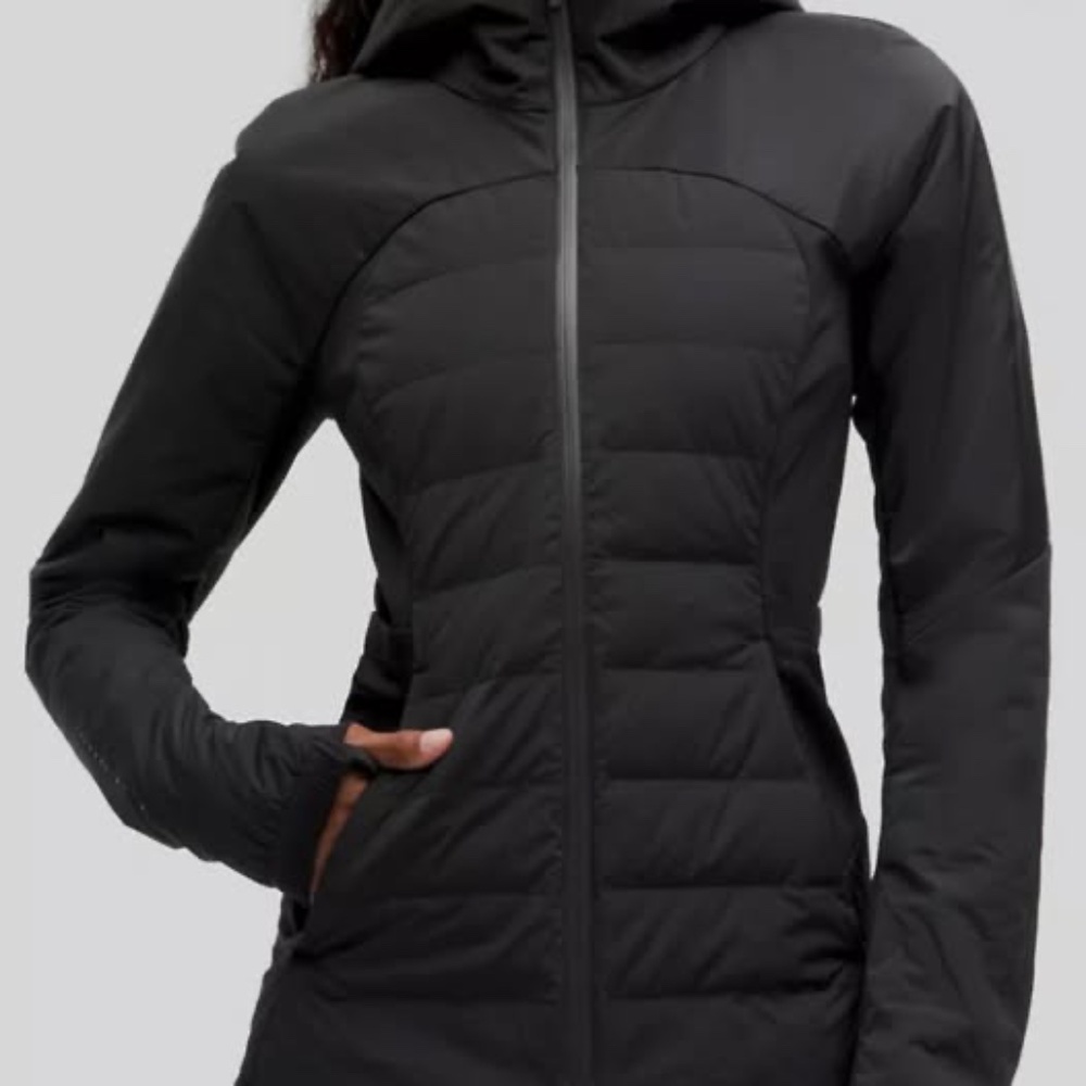 BRAND NEW Lululemon Down For It All Jacket BLACK, NEW WITH TAGS, Size 6